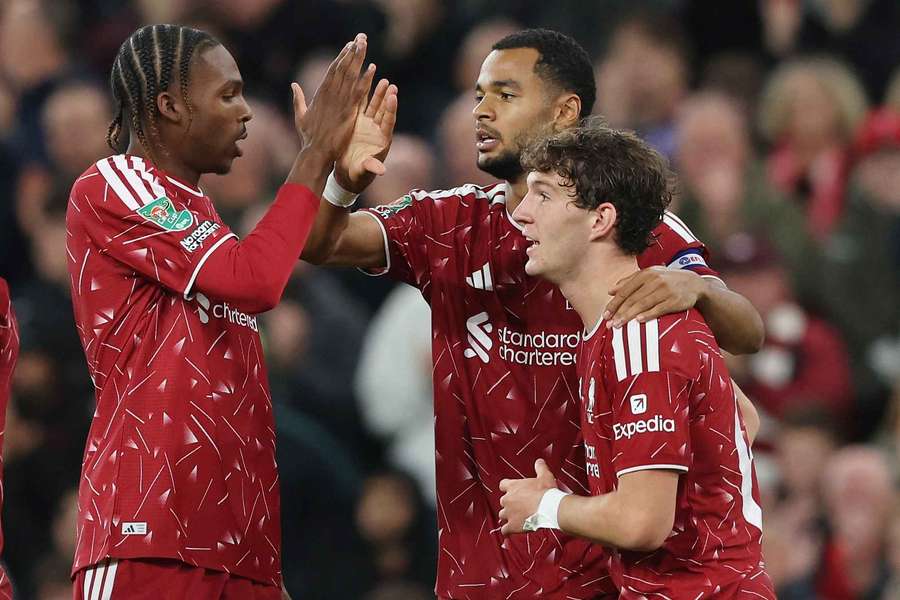 O Liverpool sofreu um pouco, mas conseguiu a classificação