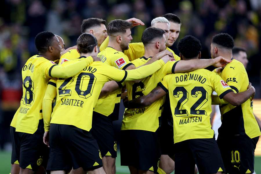 Jubel bei Borussia Dortmund.