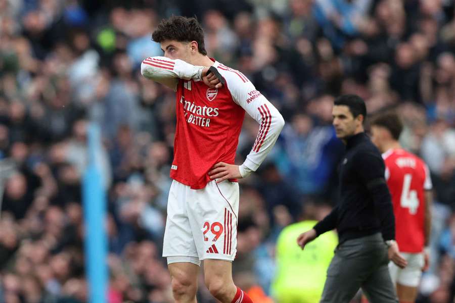 Arsenal perdeu o clássico diante do City por 2-1