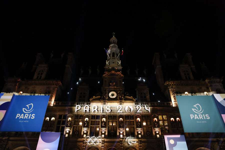Het stadhuis in Parijs