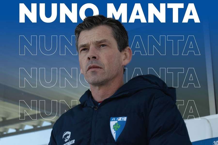 Nuno Manta Santos apresentado no Anadia