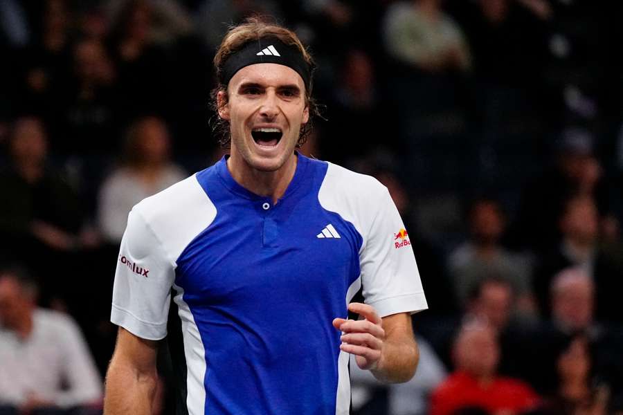 Tsitsipas à Bercy.