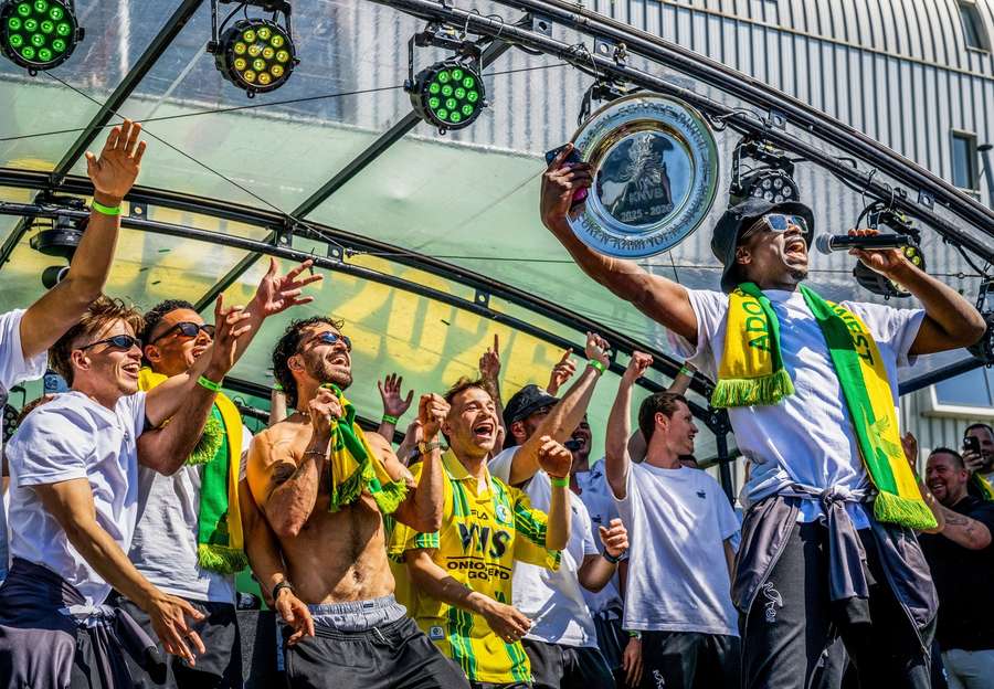 ADO Den Haag won the Keuken Kampioen Divisie championship ADO Den Haag won the Keuken Kampioen Divisie championship