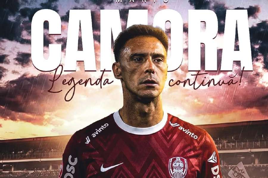 Căpitanul Mario Camora rămâne la CFR până în iunie 2027