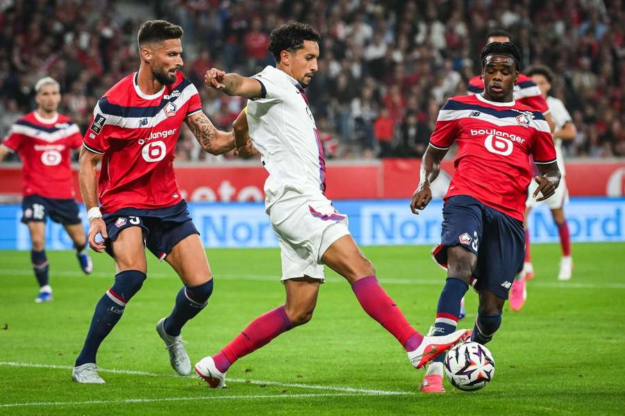 Marquinhos evitou primeira derrota do PSG na Ligue 1 Marquinhos evitou primeira derrota do PSG na Ligue 1