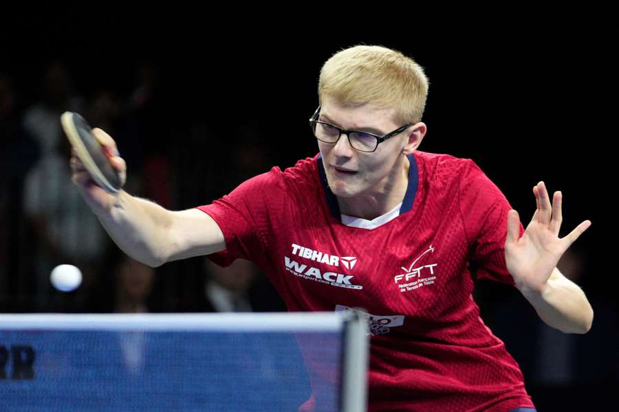 Félix Lebrun aux Championnats d'Europe en octobre 2024.