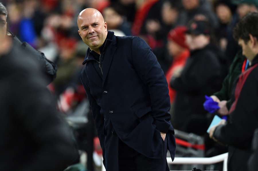 Liverpool manager Arne Slot