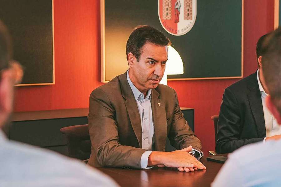 António Salvador é o presidente do SC Braga