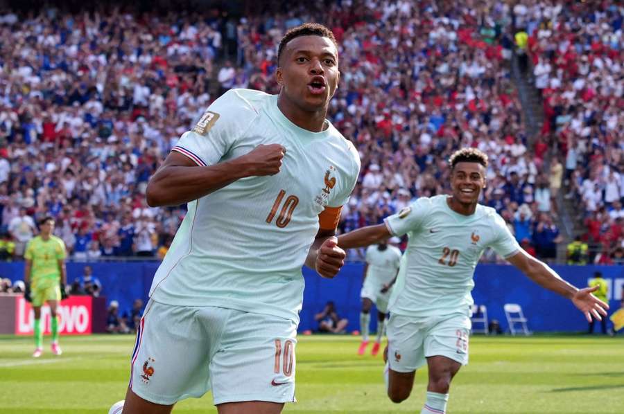 Mbappé trug sich schließlich doch noch in die Torschützenliste ein