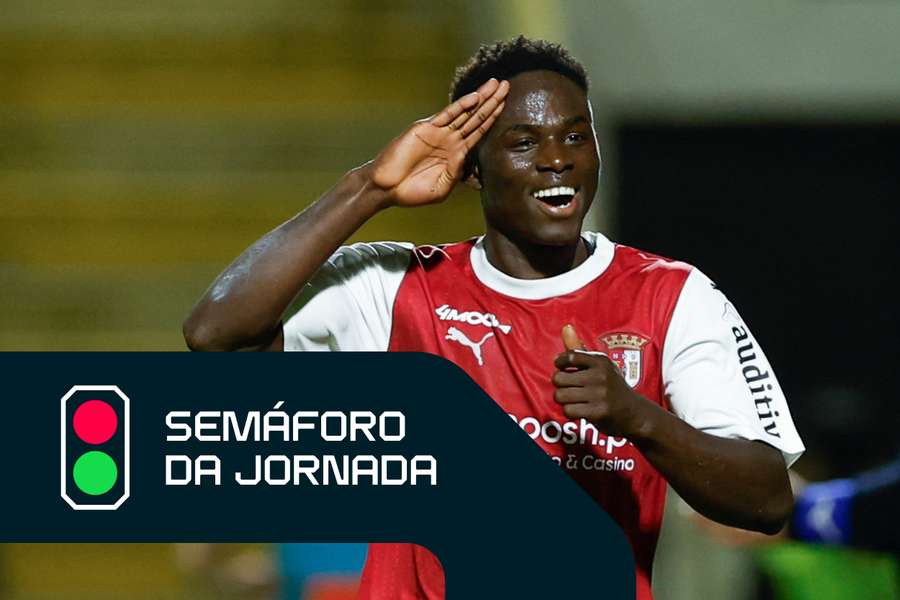Roger Fernandes esteve em plano de destaque na vitória do SC Braga em Portimão