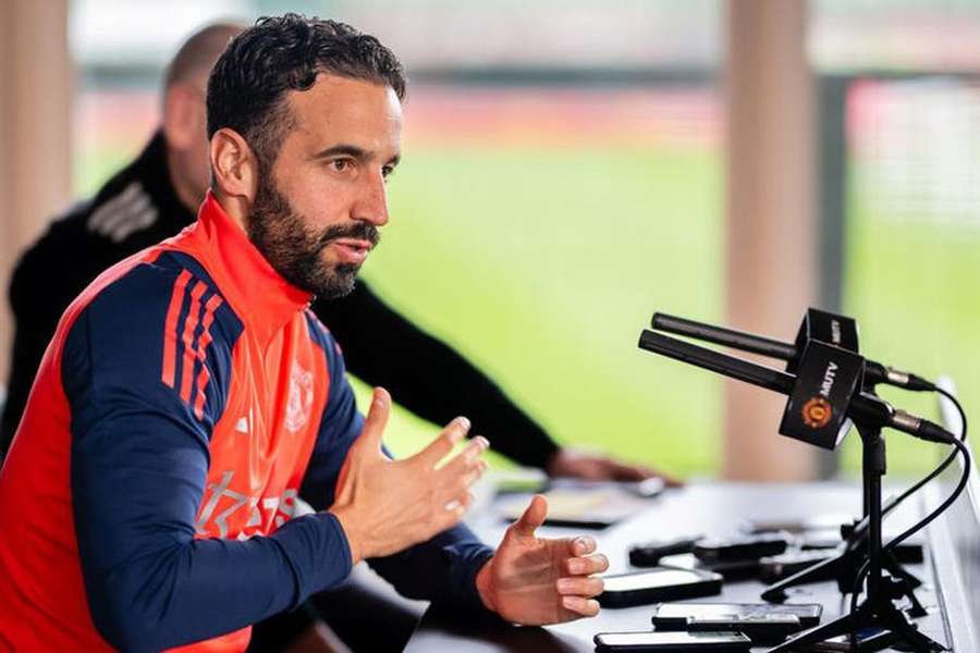 Amorim, técnico del United.