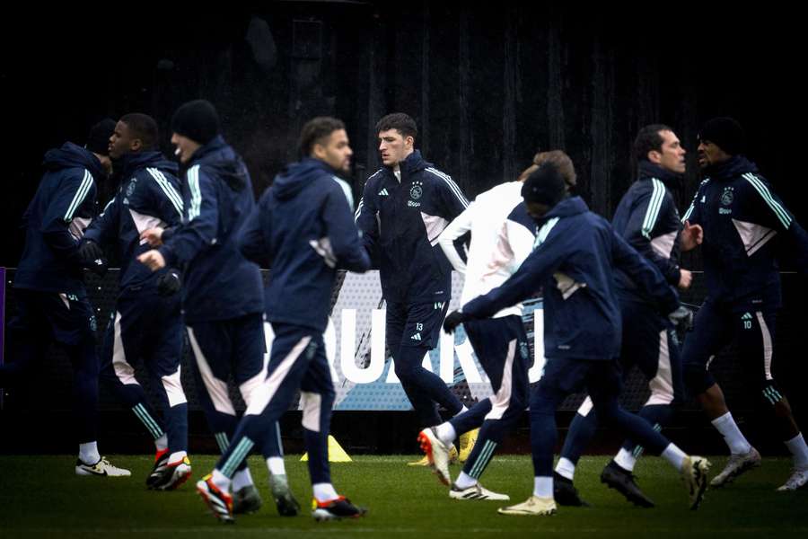 De woensdagtraining van Ajax