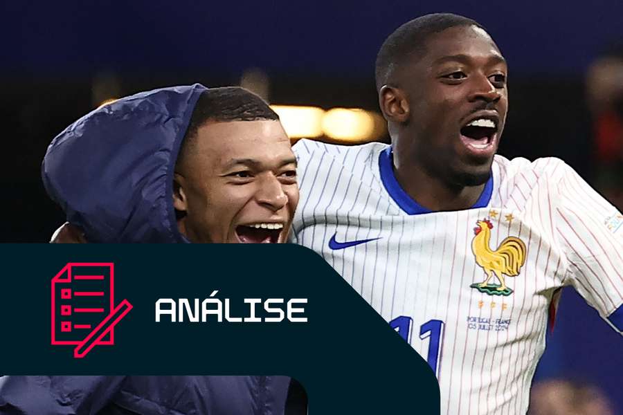 Mbappé e Dembélé, a dupla de ataque da França