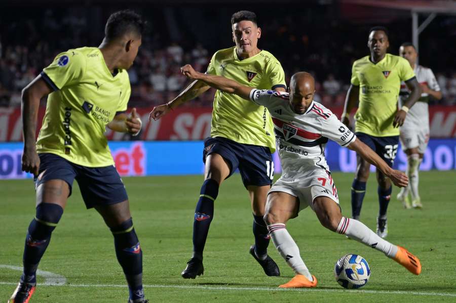 Lucas teve mais uma boa atuação pelo São Paulo