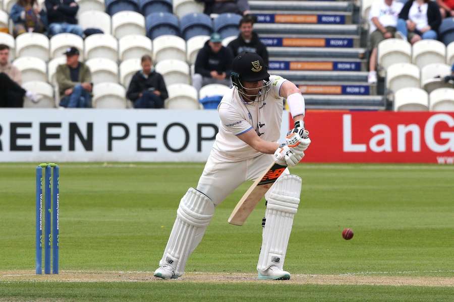 Australia's Smith batted for nearly four hours for his 89 in the second division contest against Glamorgan