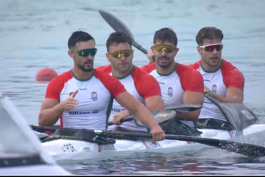 Gustavo Gonçalves, João Ribeiro, Messias Baptista e Pedro Casinha em ação Gustavo Gonçalves, João Ribeiro, Messias Baptista e Pedro Casinha em ação
