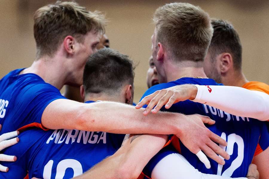 Volleyballers winnen van China met 3-0 in Nations League