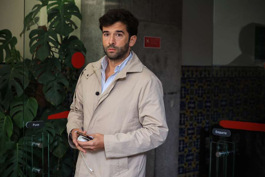 Henrique Ramos à chegada ao Tribunal São João Novo no Porto 