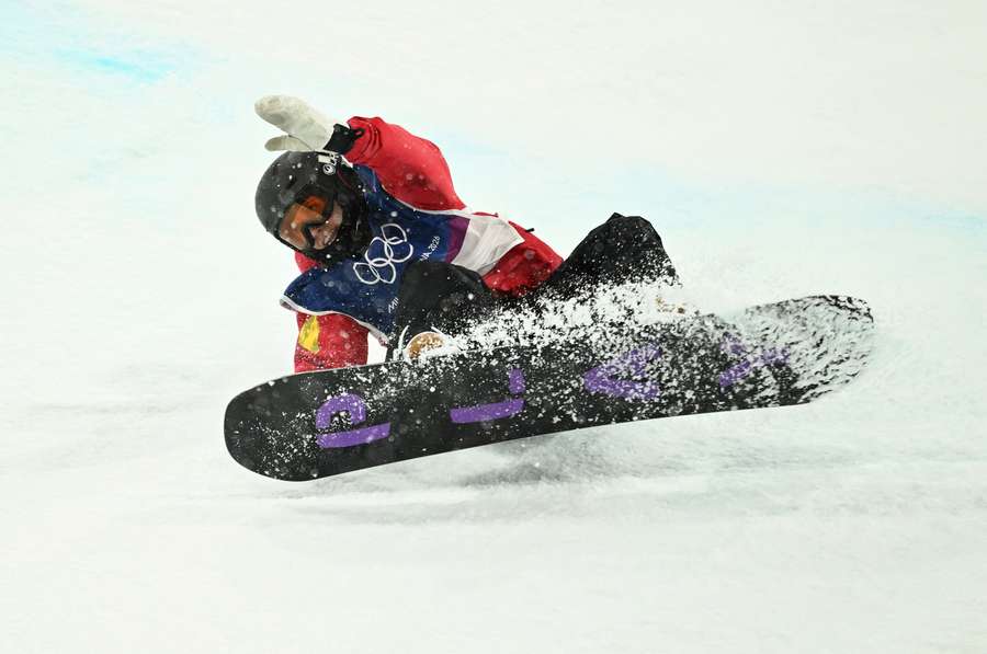 Queralt Castellet, desequilibrada en la final olímpica