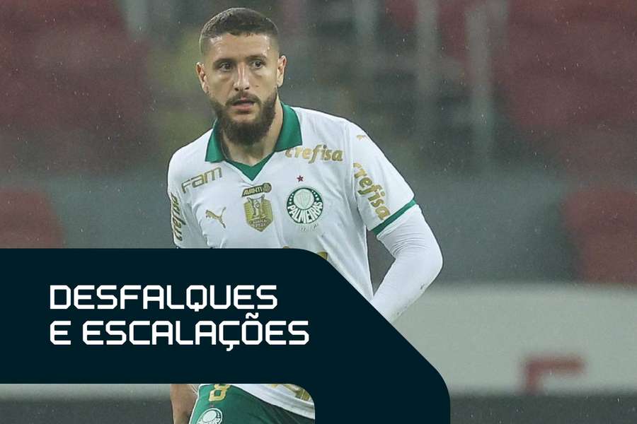 Zé Rafael desfalca o Palmeiras por suspensão