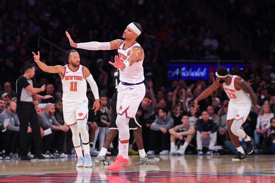 Los Knicks ganan a los Nets en la NBA