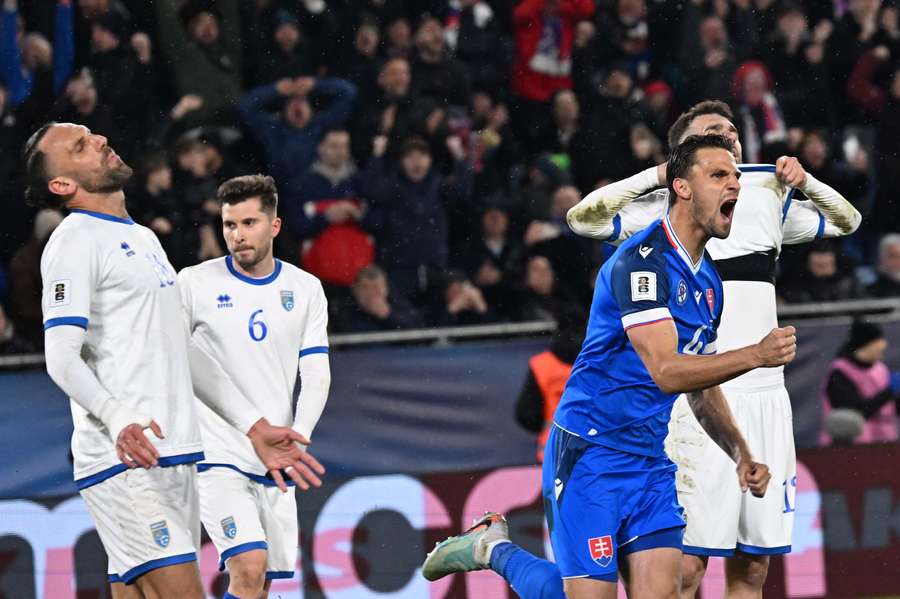 Slovensku nepomohol ani gól Valjenta.