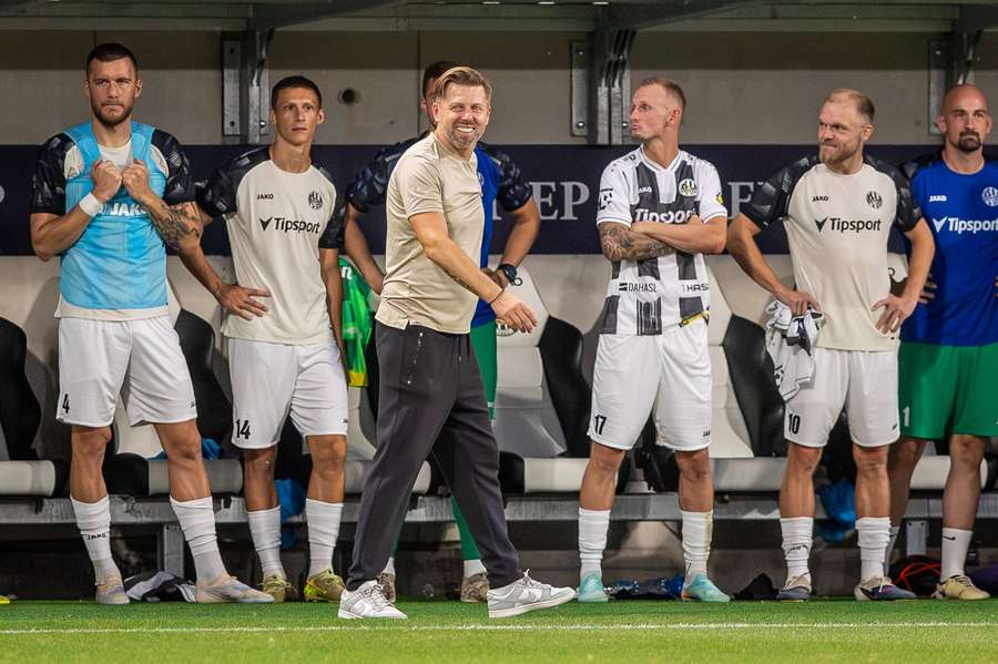 David Horejš během odvetného kláni s Tromsö. David Horejš během odvetného kláni s Tromsö.