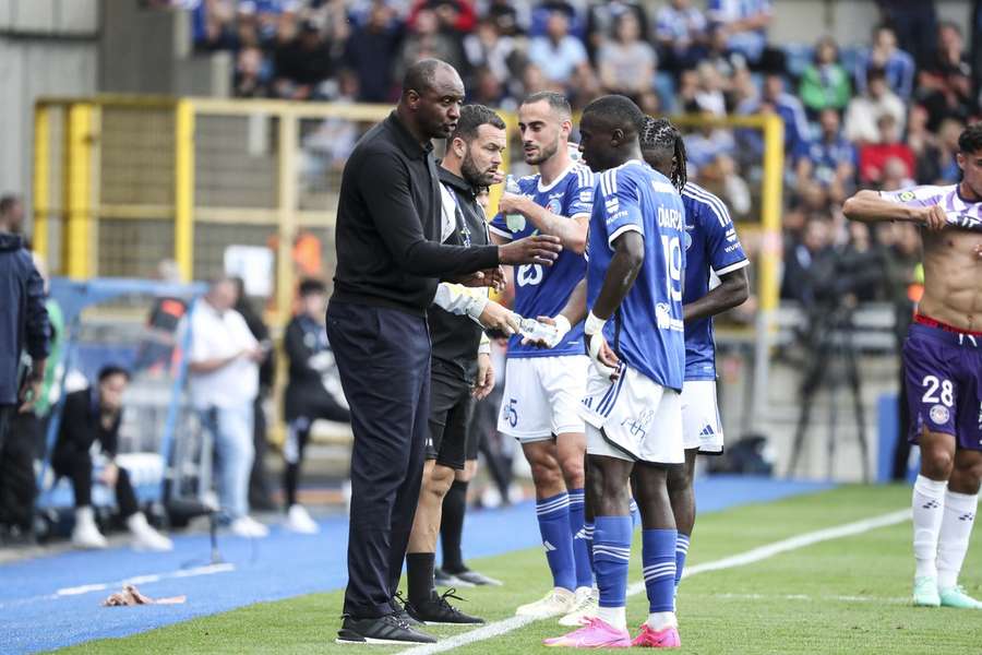 Patrick Vieira conseille Habib Diarra, resté à Strasbourg malgré les offres de Premier League