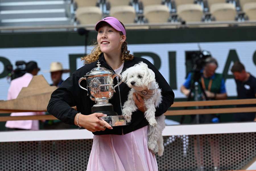 Andrejevová na French Open získala premiérový grandslamový titul.