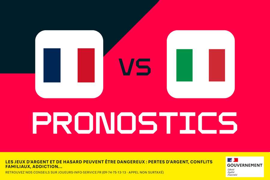 France - Italie : pronostics, meilleurs paris et cotes (Ligue des Nations) France - Italie : pronostics, meilleurs paris et cotes (Ligue des Nations)