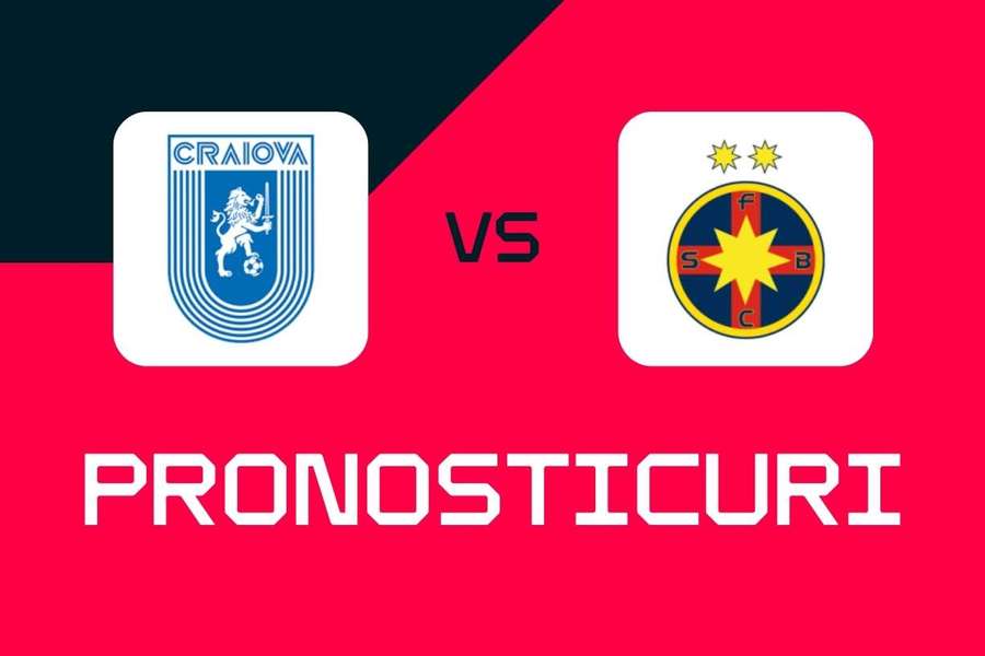 Universitatea Craiova - FCSB: Pronosticuri, cele mai bune pariuri și cote Superliga Universitatea Craiova - FCSB: Pronosticuri, cele mai bune pariuri și cote Superliga