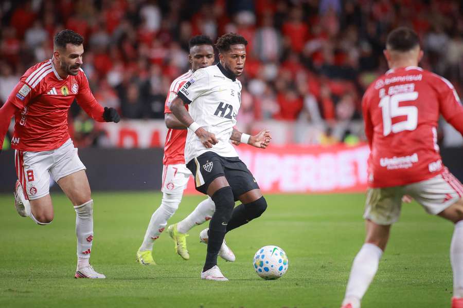 Fred estreou pelo Atlético contra o Inter Fred estreou pelo Atlético contra o Inter