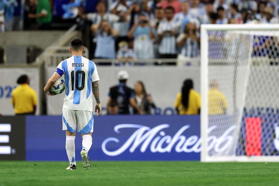 Messi é peça fundamental no time argentino