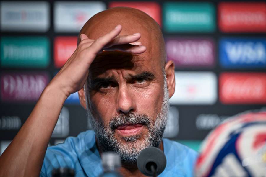 Manchester City coach Pep Guardiola says his team will have to be prepared to 'suffer' in the Florida heat against Juventus on Thursday