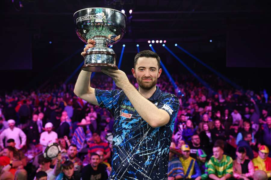 Luke Humphries is aiming to defend his Grand Slam of Darts title from last year