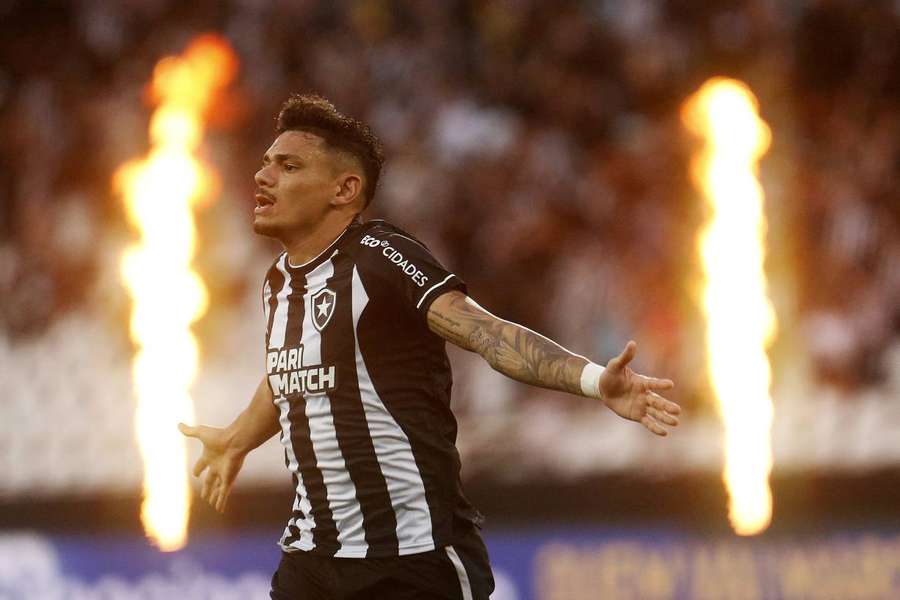 Luís Henrique fez o seu segundo gol pelo Botafogo