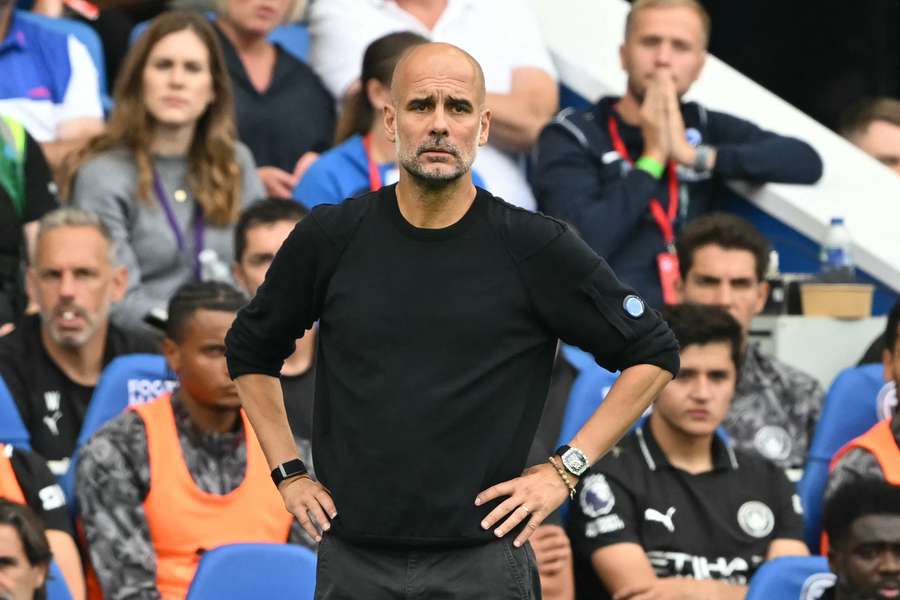 Guardiola nunca havia perdido dois jogos em três rodadas iniciais