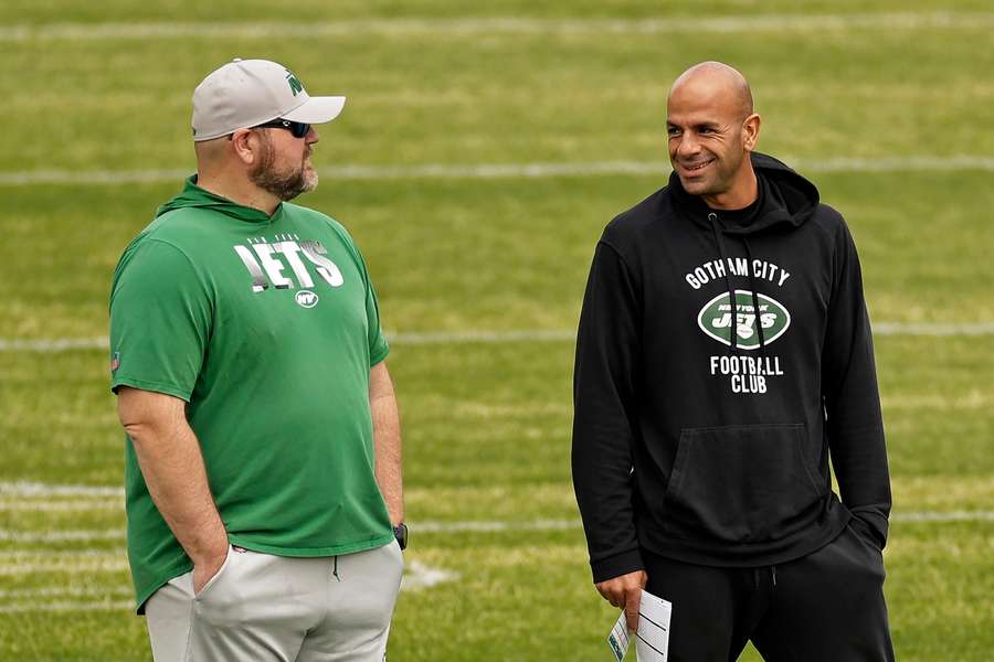 Douglas (L) en Saleh (R) zijn inmiddels allebei weg bij de Jets