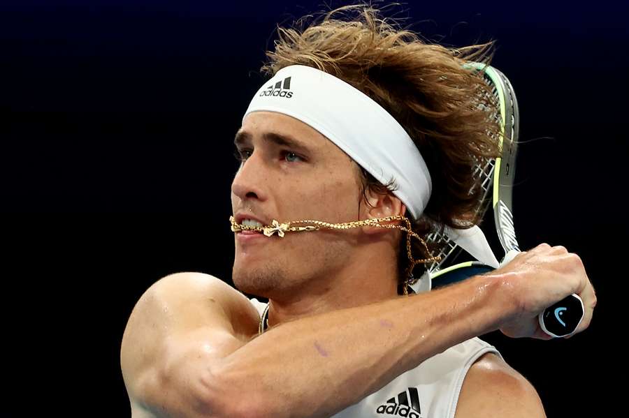 Alexander Zverev lost his first ATP match since tearing ankle ligaments in June