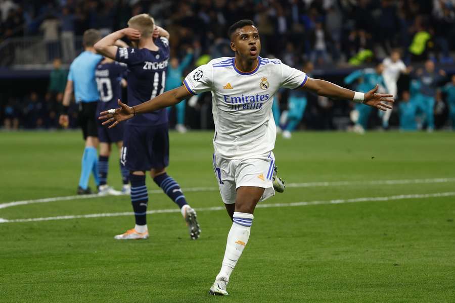 Bare synet af Rodrygo gør stadig ondt i den blå del al Manchester