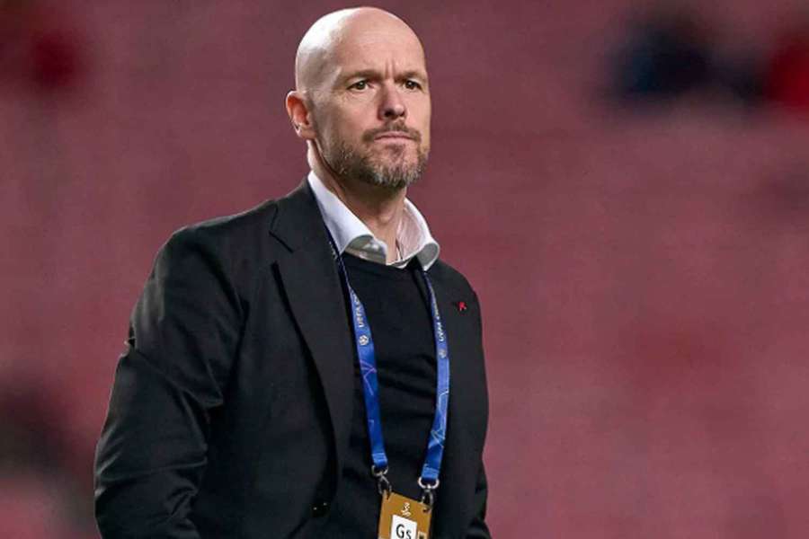 Trenér Manchesteru United Erik ten Hag