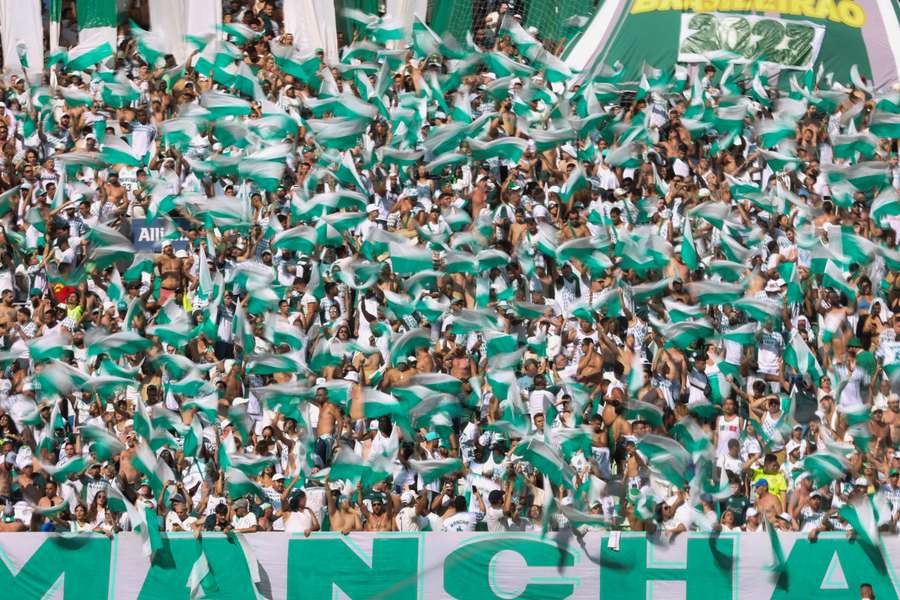 La torcida del Palmeiras