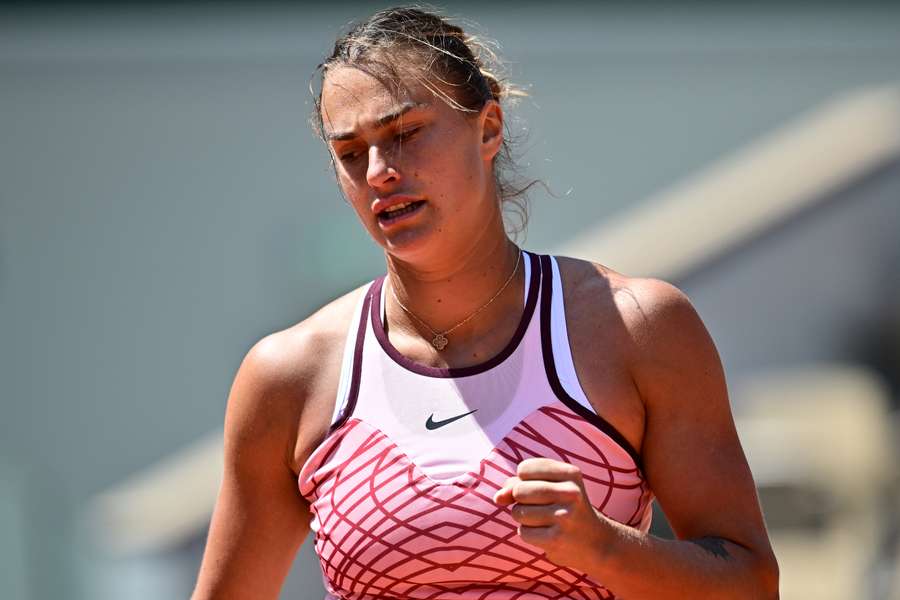 Belarus' Aryna Sabalenka refused to take part in an official post-match press conference on Friday