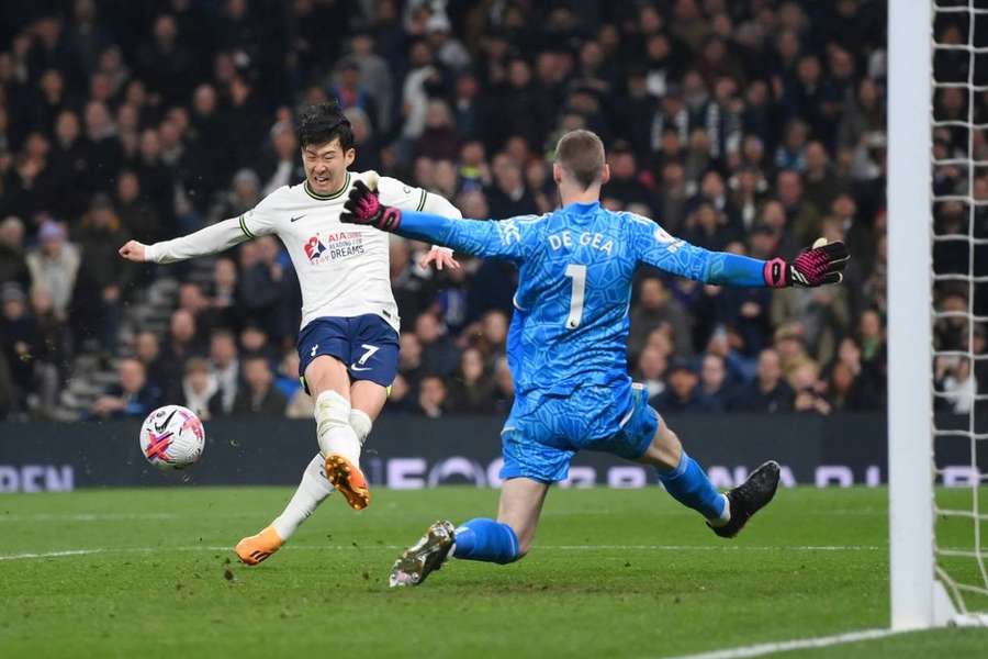 Son Heung-min scored the equalising goal for Tottenham in the 79th minute
