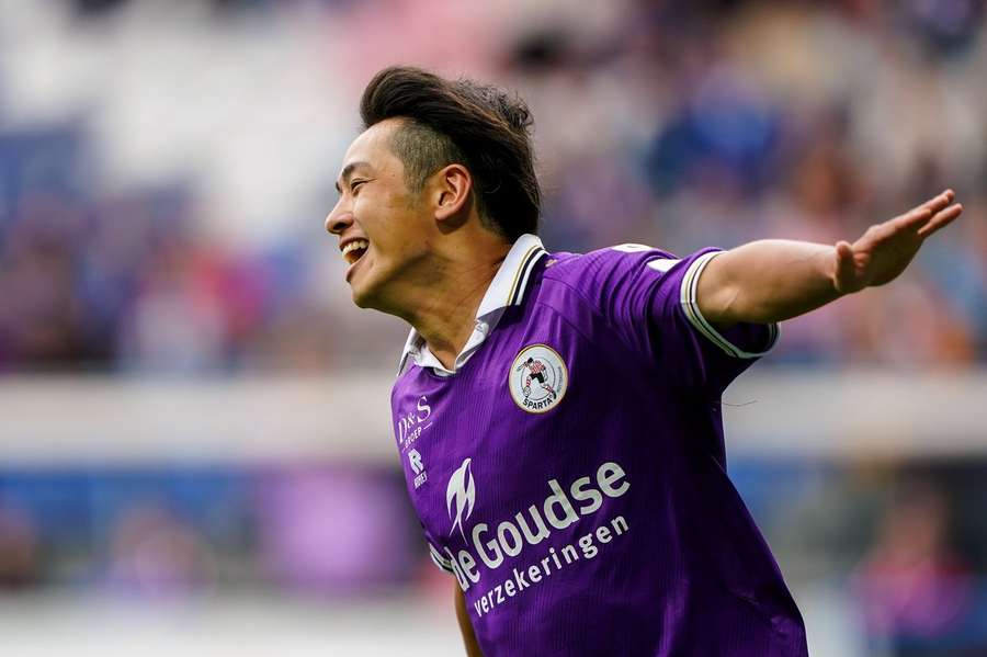 Koki Saito scoorde vorige week twee keer tegen Heerenveen