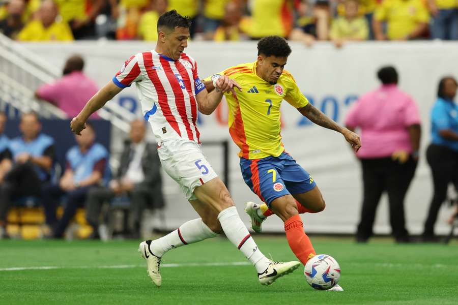 Luis Diaz, contro il Paraguay