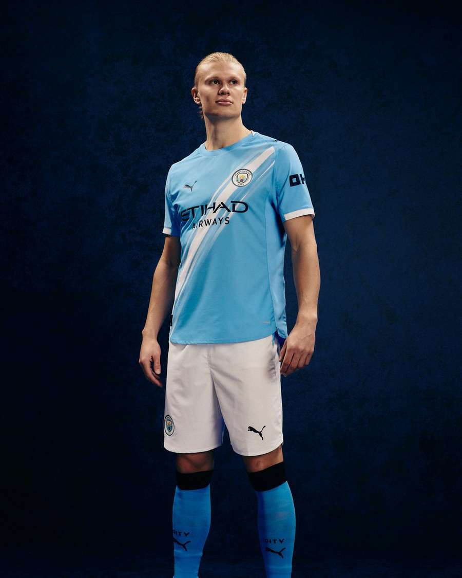 Manchester City home kit Manchester City home kit