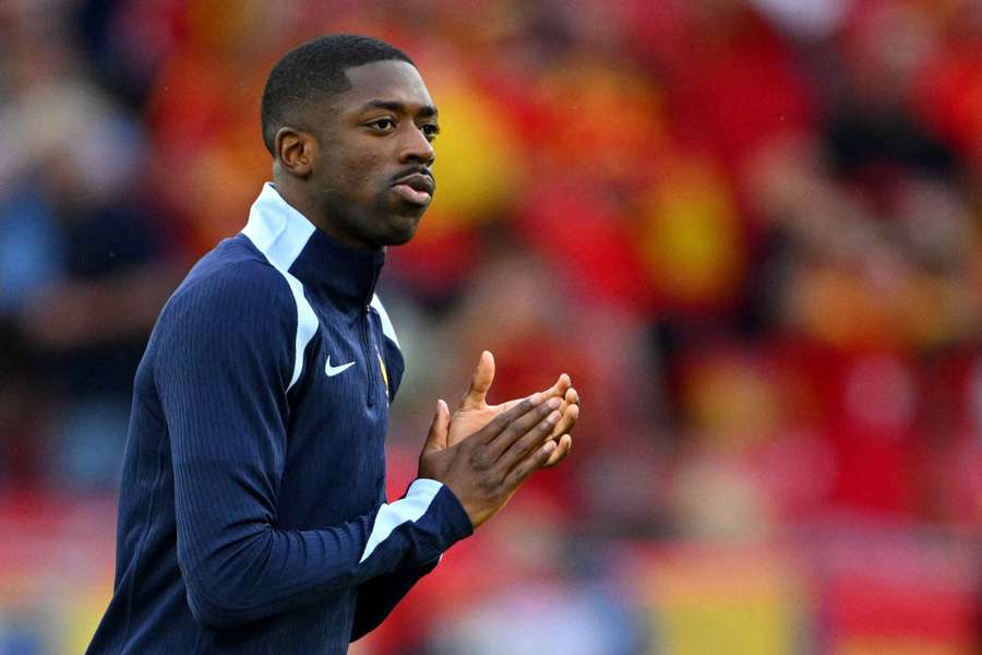 Ousmane Dembele played 76 minutes against Spain on Thursday