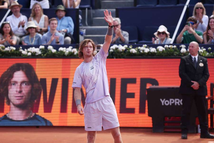 Rublev, satisfecho en Barcelona
