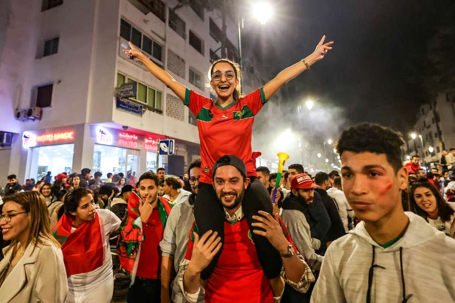 Eine Szene aus der marokkanischen Hauptstadt Rabat